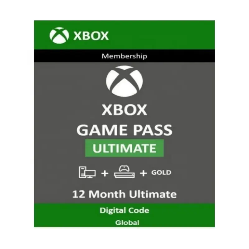 PC XBOX Game Pass 12 mois Ultimate Game Library Play PC XBOX Universal Global Code