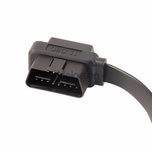 OBD2 16ピンメス-オス/メスフラットリボン延長ケーブルOBD 2スキャナーケーブル - Product Image 4