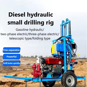 Automatic <strong>Small</strong> Electrical 300M Deep Dth Borehole Hydraulic Water Well Drilling <strong>Rig</strong> Rock Drilling Machine - Product Image 5