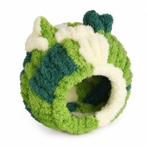 Cama Redonda de Felpa para Pájaros, Casa Cálida para Dormir, para Loros, Periquitos y Calopsitas, para Interiores en Invierno - Product Image 1