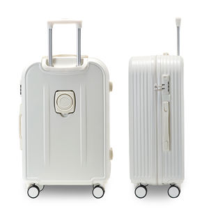 GUANGDong กระเป๋าเดินทางสำหรับกระเป๋าเดินทางพร้อมที่วางแก้วและช่องชาร์จ USB ขนาด20 <span class=keywords><strong>22</strong></span> 24 26 28นิ้ว - Product Image 3