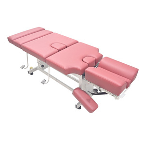 เตียงนวดตงพิน รุ่น JJ-1501 สีแดง ปรับระดับได้ สำหรับการจัดกระดูกสันหลัง เหมาะสำหรับคลินิกและสปา - Product Image 4