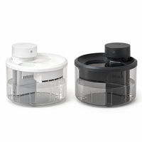 Fontaine à eau intelligente pour animaux de compagnie de grande capacité 3,5 L, bol à circulation automatique sans fil avec capteur de mouvement