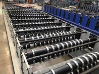 Máquina Automática para Formar Rollos de Láminas de Acero Galvanizado Corrugado para Techos