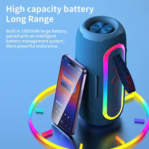 Flip 6 Max Portable Blue Tooth 5.3 Wireless Speaker Rgb Led Lighting Usb Aux Multifunctional Fm <strong>Radio</strong> Clear Sound Outdoor Use - Product Image 6