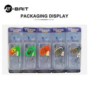 เหยื่อปลอมโลหะคุณภาพสูง 5-11 กรัม 70 สี สำหรับตกปลาแซลมอนและปลาเนื้อแดงในแม่น้ำ ทะเลสาบ และลำธาร ขายส่ง - Product Image 5