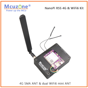 NanoPi R5S 4G LTE WiFi6 Kit <b>Plug</b> and Play 4G Module Intel AX200 8265C MT7922 Support Debian Android Ubuntu LEDE - Product Image 2
