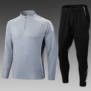 Erkekler kadınlar için 2025 özelleştirilmiş futbol kıyafetleri çocuklar-yaz spor eğitim giyim sıcak fermuar baskılı kumaş sıcak süblimasyon tasarım - Product Image 5