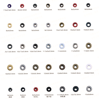 Œillets en maille, œillets métalliques avec rondelles en or et en argent, kit de presse à œillets pour cuir/ceinture/chaussures/artisanat