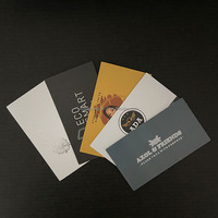 Tarjetas de Presentación Personalizadas con Tamaño a Medida, Laminación Antirrayaduras, Grabado en Relieve, Lámina Dorada, Ranura para Tarjetas, Cartón, Archivo, Documento