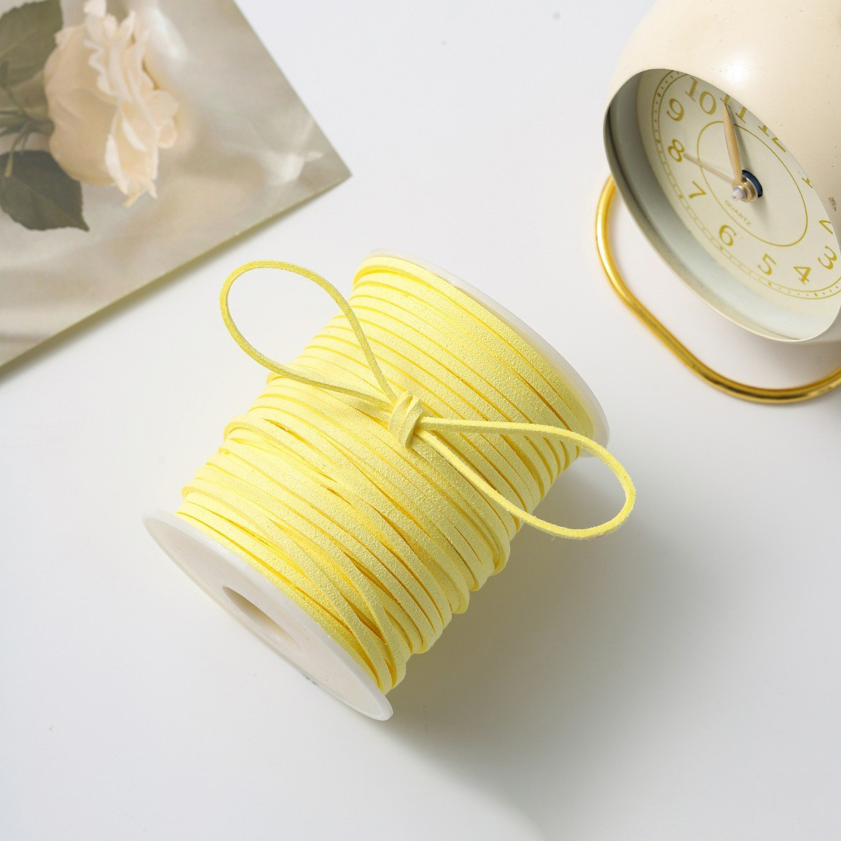 Jaune pâle-3 mm, 50 mètres par rouleau