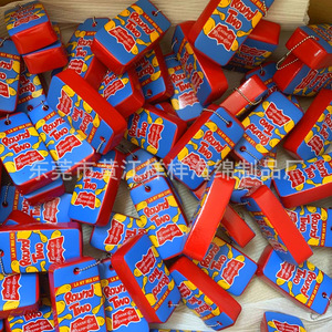 Pu <b>Sponge</b> Keychain Float 80 Density Waterproof <b>Floating</b> Pendant For Packaging Promotion - Product Image 1