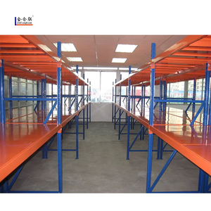 Estantería de almacén de servicio mediano personalizable Estante de almacenamiento de acero de 2-6 capas Capacidad de 800Kg/capa Recubierto de polvo Independiente al por menor - Product Image 5