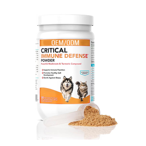 สูตรเห็ดหางไก่งวง เห็ดหลินจือ เห็ดชิตาเกะ และเห็ดไมตาเกะ ผสมสารสกัดรากขมิ้นขาว เสริมภูมิคุ้มกันสำคัญสำหรับสุนัขและแมว - Product Image 1