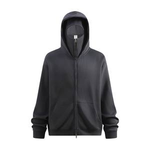 Sweat-shirt <span class=keywords><strong>à</strong></span> capuche double fermeture éclair pour homme <span class=keywords><strong>Ninja</strong></span> Masked, 100% coton, lourd, brodé - Product Image 5