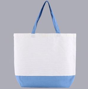 Sac fourre-tout en toile de coton réutilisable imprimé sur mesure, sac de voyage, sac de pique-nique, sac cadeau en toile de coton - Product Image 3
