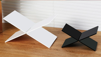 Support de présentation de bureau en acrylique transparent pour magazines, fabriqué en Chine