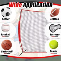 Filet de protection sportif portable idéal pour le golf, le baseball, le basketball, le football, le lacrosse, le hockey