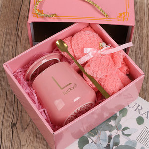 <span class=keywords><strong>Kit</strong></span> Cadeau d'Entreprise <span class=keywords><strong>Personnalisé</strong></span> pour Événements, Anniversaires, Mariages – Coffret Cadeau avec Tasse en Céramique pour Invités - Product Image 2