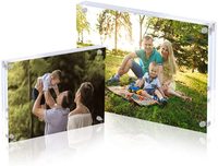 Cadre Photo en acrylique 4x6, transparent et magnétique, vente en gros