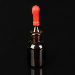 Botella de Vidrio con Gotero Langjian de 30 ml, 50 ml, 125 ml, Transparente, Marrón Ámbar, para Uso en Laboratorio - Product Image 2