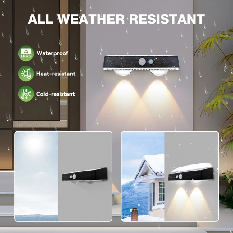Energy Saving LED Solar Motion Sensor Light 3 Mode Human Sensor Solar Wall Lamp IP65 Waterproof Outdoor Garden Light · image 3