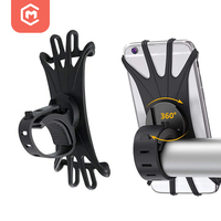 Suporte de telefone universal giratório, de silicone, para bicicleta, moto, guidão, bicicleta, montagem, venda imperdível