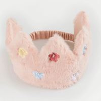 Enfants 3D couronne princesse fête d'anniversaire bandeau enfants chapeaux pour filles fête d'anniversaire chapeaux accessoires de cheveux