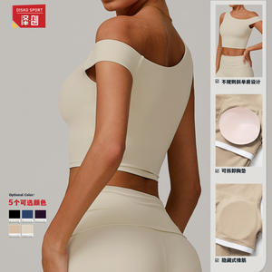 Soutien-gorge de sport Zechuang Eco Recycled Yoga Vest DBX9207 Smlxl, couleur unie, nylon, pour fitness et entraînement - Product Image 5