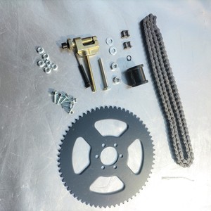 Pignon arrière à 75 dents, chaîne à 35 maillons, double rouleau, chaîne en acier, certifié ANSI/DIN, personnalisable pour les industries mécaniques - Product Image 2