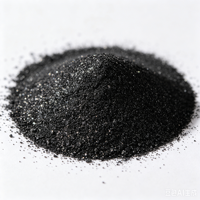 Carbure de silicium noir haute pureté 90 95 99, poudre de carborundum, abrasif réfractaire