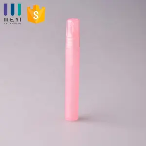 粉色护肤包装丝网印刷泵笔喷雾器