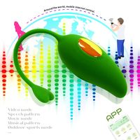 Hoogwaardige draagbare balvibrator voor vrouwen, fruitvormig, G-spot en clitoris massage, adult seksspeeltjes, masturbatie, vibrerende ei Zesi