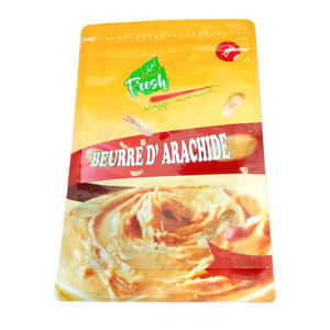 Sachet en plastique PE refermable de 250g à 1000g, sachet thermoscellable, sachet à fermeture éclair, pour beurre de cacahuète, confiture et autres aliments. - Product Image 4