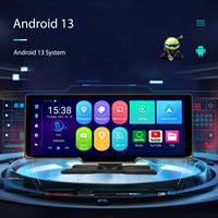 Pantalla Portátil para Auto de 10.26 Pulgadas con Android 13, GPS, Navegación con Mapas de Google, Monitor Integrado, Compatible con la Instalación de tus Aplicaciones