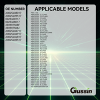 OEM 0025406917 GUSSIN TPMS 433.92MHz Système de surveillance de la pression des pneus pour Mercedes-Benz CL550/CL600 CE/FCC Durée de vie de 5 ans