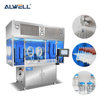 Équipement modulaire automatique électrique contrôlé par PLC pour le remplissage de cartouches biopharmaceutiques de poudre, liquide visqueux et verre (1-100 ml)