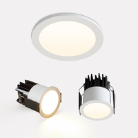 Mini éclairage d'intérieur d'hôtel de plafond encastré LED 8W de lumière anti-éblouissement profonde vers le bas prix économique avec 5 ans de garantie Spot Light