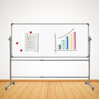 Tableau blanc 90*150cm, chevalet simple face, petit tableau noir portable, effaçable, tableau noir magnétique vertical, idéal pour une utilisation au bureau
