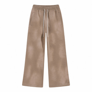 <span class=keywords><strong>Pantaloni</strong></span> sportivi bianchi in pile di cotone 100% all'ingrosso <span class=keywords><strong>pantaloni</strong></span> di alta qualità <span class=keywords><strong>con</strong></span> tasca personalizzati <span class=keywords><strong>con</strong></span> Jogger lavato <span class=keywords><strong>con</strong></span> acido e <span class=keywords><strong>pantaloni</strong></span> della tuta sbiaditi <span class=keywords><strong>da</strong></span> sole - Product Image 5