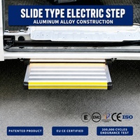 Marchepied électrique rétractable 12V en alliage d'aluminium pour fourgonnette, modification pour accès handicapés
