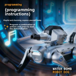 Regalo di Compleanno per Ragazzi, Cane Robot Telecomandato Intelligente per Bambini, Giocattolo Meccanico AI Programmabile in Plastica, Novità 2025 - Product Image 4