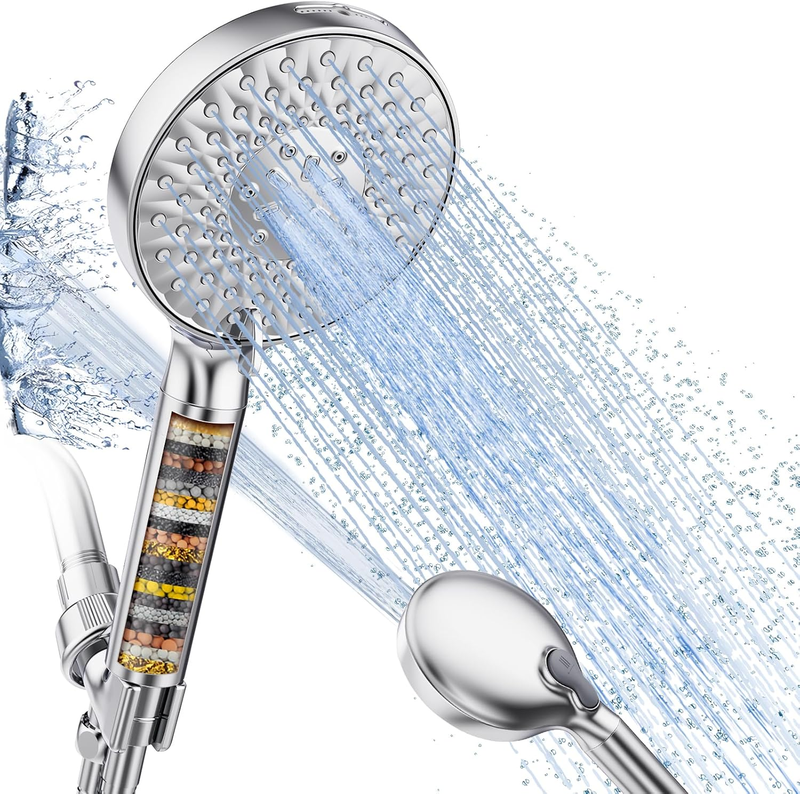 Luxury Filtered Shower Head Handheld High