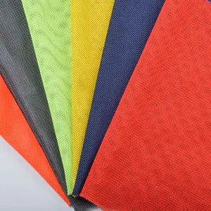 200GSM Breathable Polyester Luggage Fabric Small Hole Bird Eye Mesh Cloth