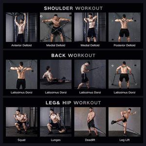 Attrezzatura da palestra con fascia di resistenza panca regolabile Innstar Multi panca - Product Image 6