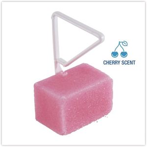 Boardwalk B04BX Cherry Solid 4oz Toilet Bowl <b>Blocks</b> 12/Box <b>Urinal</b> Deodorizers - Product Image 4