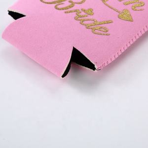 แสตมป์พิมพ์ทีมเจ้าสาว 330ml Neoprene Stubby Cooler สำหรับงานแต่งงาน - Product Image 5