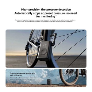 Compresor de Aire Eléctrico Digital Portátil <span class=keywords><strong>Xiaomi</strong></span> Mijia con Pantalla LED, Monitor de Presión de Neumáticos de 150 psi para Motocicleta/Bicicleta Eléctrica - Product Image 6