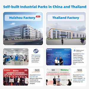 वर्ल्ड प्लग मेचा स्टाइल गन 35w यात्रा एडेप्टर दुनिया भर में अंतर्राष्ट्रीय प्लग वर्ल्ड यूनिवर्सल ट्रैवल एडाप्टर 1a3c के साथ - Product Image 5