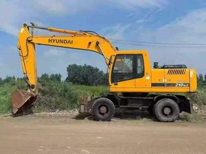 รถขุดล้อยาง ประสิทธิภาพการทำงานดี ขายดี ฮุนได 210w-7 รถขุดฮุนได 150w-7 200w-7 ราคาแข่งขัน - Product Image 3